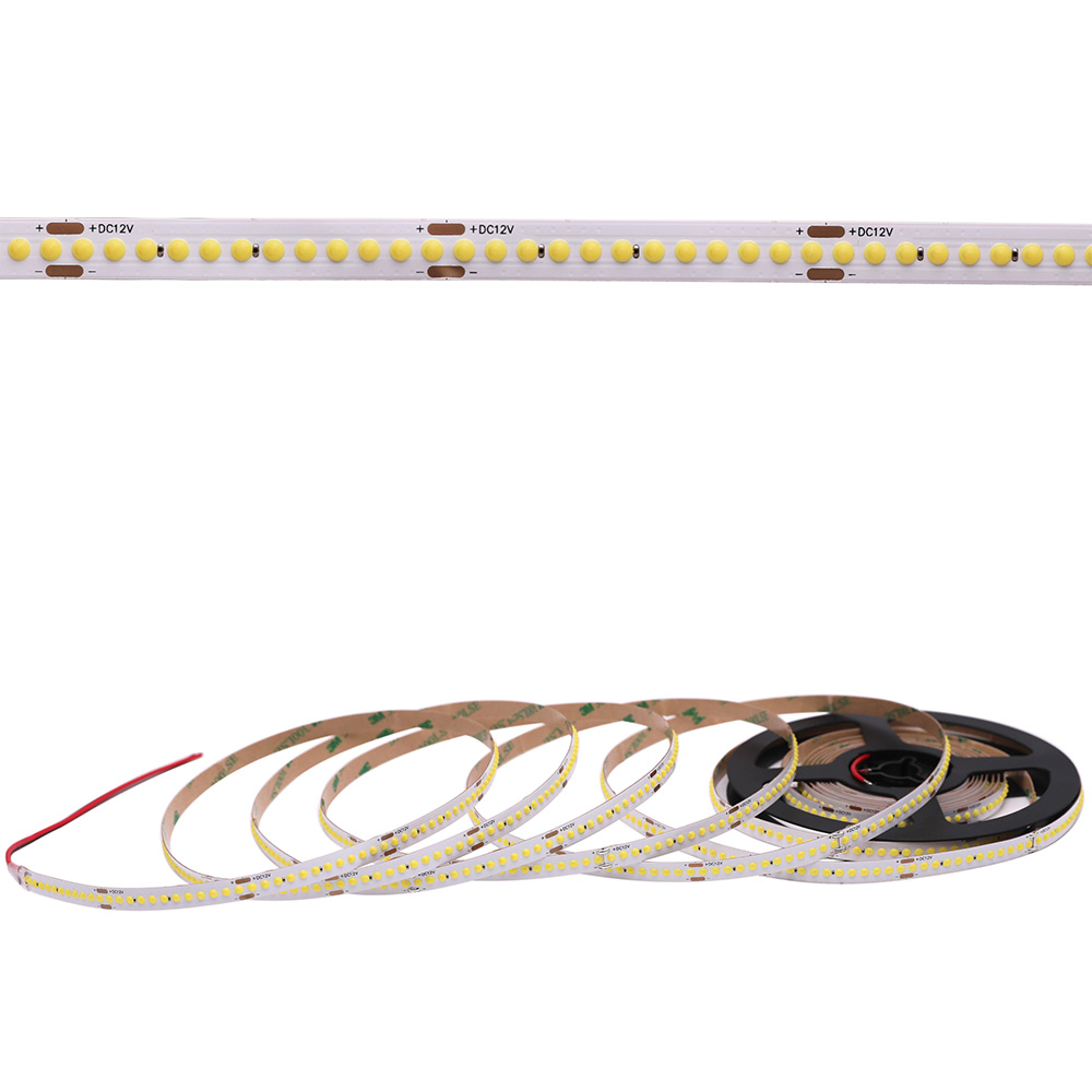 DC12/24V 8mm Wide 90 CRI 16.4Ft 400/800/1200LEDs Optional White Flexible COB LED Strip Light DC12/24V 8mm Wide 90 CRI 16.4Ft 400/800/1200LEDs Optional White Flexible COB LED Strip Light